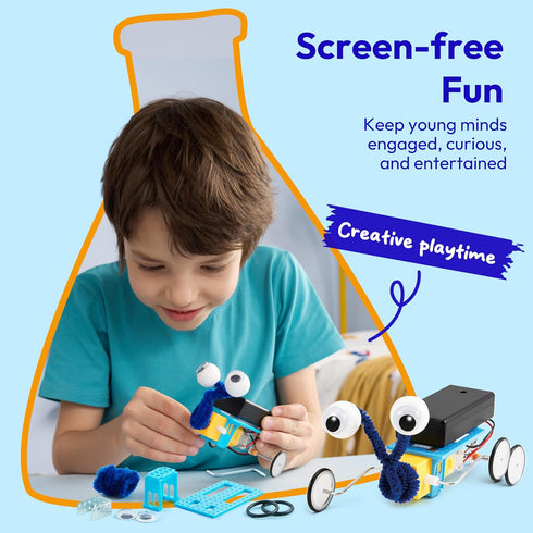6 1 8-13, Klever Kits in Electric Robot Kits, Make Your Own Stem Toys for Ages Stem Activities Educational Science Kits