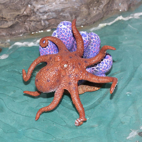 Gemini&Genius Octopus Toys for Kids - Realistic Octopus Figurine Toy - Under The Sea Life Figure Educational Gift and