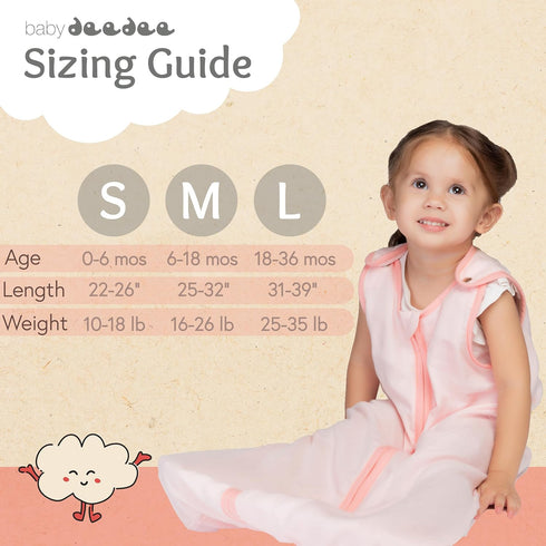 0.5 72% 28% baby deedee Sleep Nest Air TOG | Viscose from Bamboo and Cotton Sleep Sack Sleeping Bag - Baby Wearable