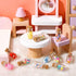1:12 Houses(Candy,50 Sumind Cute Miniature House Food Jar Glass Bottle Mini Fruit Simulation Scene Candy Snack Model
