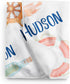 WolfeDesignPDD Custom Blanket, Newborn Gift, Nautical Baby Blanket, Personalized Baby Blanket, Swaddle Blanket, Baby
