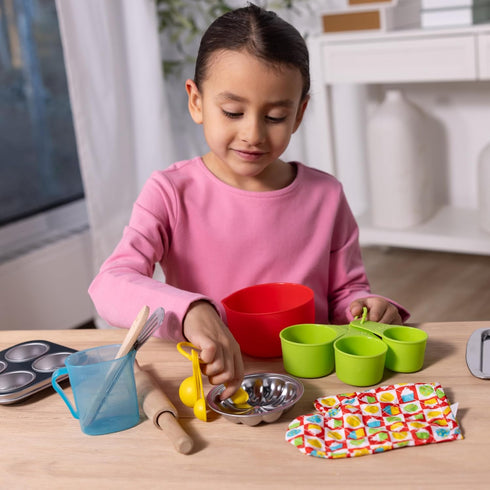 Set (20 Melissa & Doug Baking Play pcs) - Play Kitchen Accessories