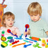 11 Set Dough Play Tools PCS Basic Dough Accessories Starter for Kids with Pizza Cutters, Safety Scissors, Rolling Pin