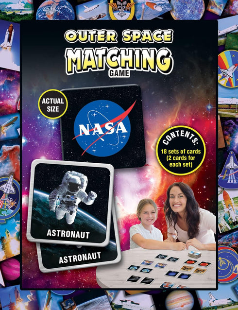MasterPieces Kids Games - NASA Matching Game for Kids and Family, Laugh and Learn