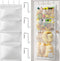 Criusia Stuffed Animal Storage, Over The Door Organizer with 4 Mesh Pockets,