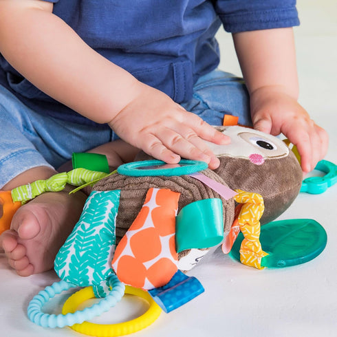 Bright Starts Sloth Plush Baby Toy for Strollers