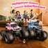 360Rotate 4x4 2.4GHz 6 7 8 9 10 11 12+,Pink NQD Monster Truck Toys, Waterproof RC Truck, Amphibious Remote Control