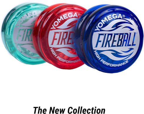 Yomega Fireball YoYo - High Performance Responsive Transaxle Yoyo for Advanced String Tricks + Extra Strings