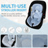 2-in-1 Infant Carseat Insert, Reversible Baby Car Seat Cushion for Newborn Toddler Head & Body Support Car Seat Pad