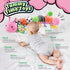 LIGHTDESIRE 3 6 12 Tummy Baby Toys Musical Caterpillar,Infant Toys Months Sensory Toy with Ruler Design,Mirror,Pull