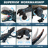 3-5 4-7 8-12 Sunrad Remote Control Dinosaur Toys for Kids Year Old, Electronic RC Robot Dinosaur with Spray & Light