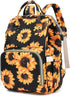 Xunteny Sunflower Baby Diaper Bag Backpack for Girls Boys, Waterproof Large Maternity Nappy