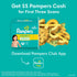 Pampers Baby Dry Diapers, Size 1, 204 Count, Absorbent Disposable Diapers