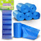 Mighty Clean Baby 72 Count Disposable Diaper Bag Refill Rolls with Light Powder Scent
