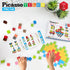 Picasso Cubes 1” Magnetic Puzzle Cubes, 108 Piece Building Block Set for Early Education STEM Learning