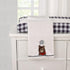 NoJo Into The Wilderness Super Soft Navy and White Check Changing Pad Cover