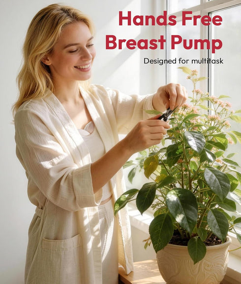 4 9 <42dB, 150min 19/21/24mm NCVI Wearable Breast Pump, Hands Free Electric Breast Pump with Modes & Levels Suction