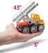 Play Brainy Magnetic Toy Cars Set, 42 Piece Educational Toys for Toddlers and Preschoolers