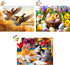 3 Pack 48 Large Piece Puzzles for Seniors, Dementia Activities, Kittens, Chicks, Birds Gift for Elderly Adults
