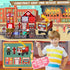 Set 2 3-5 5-7 8-12,STEM 3+ Magnetic Tiles Road with Cranes & Double-Sided Magnet Tiles,Boys Toys for Ages Magnetic