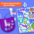 6 KRAFUN My First Sewing Bag Kit Arts & Crafts for Beginner Kids, Easy DIY Sewing mini Bag Holder Case Projects