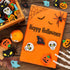 Halloween Erasers for Kids Bulk, 50 Pcs Large Pumpkin, Ghost, Skull, and Bat Erasers for Halloween Party Decoration