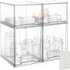 yanyoyo Baby Bottle Storage Organizer - Acrylic Storage Containers, Clear Stackable Drawer