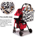 MCWTH Backpack Set Cow Print Diaper Bag for Baby Girls Mom, Large Capacity Multi-Function Nappy Bags Organizer