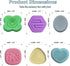 6Pcs Fidget Toys Sensory Worry Stones for Kids Calming with Autism Texture Sensory Toys Anxiety Relief Fidgets