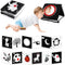 High Contrast Black and White Baby Toys for Newborn, Tummy Time Sensory Toys, Montessori Gifts for 0-12 Months
