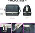 Diaper Tote Bag Small Breast Pump Bag Double Layer Cooler Bag Pump Parts Organizer Bag Hand-Carry Case Weekender Bag
