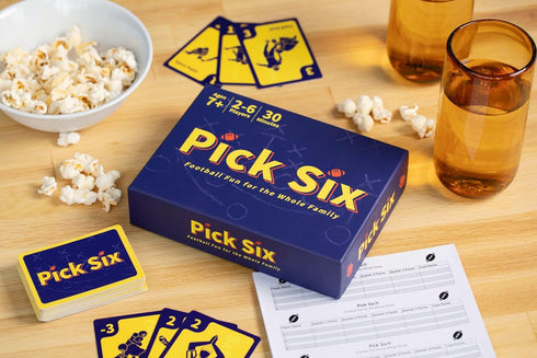 Football Fun in a Box! - Strategic Card Game for Kids and Families, Great for Parties and Game Night, 2-6 Players