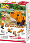Animal World Capybara & Seal, 180 Pieces, 5 Models, Creative Educational Construction Toy Block for Age 5+