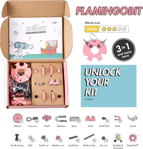 Stem Building Toys, Educational Build Your Own Robot Toy for Kids Age 6-9+, Animal Engineering Kit, Construction Gift