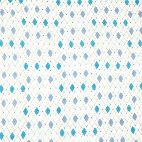 j & alex 100% Set 4, 47 47 Cotton Muslin Swaddle Blankets, of Receiving Blanket for Baby Girls and Boys, Blue Large x