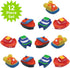 12 Pack Color Changing Boat Bath Squirters - of Fun Bath Toys