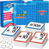 Torlam Math Flash Cards + Math Board, Multiplication & Division Flash Card Games for Kids 1st-6th Grade