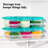 2 oz. OXO Tot Silicone Baby Blocks m- - Teal