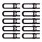 Sliding Cabinet Locks Baby Proofing – Adjustable Child Safety Latches for Knobs & Handles, 10 Pack