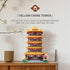 Set Chinese Ancient Architecture Micro Building Blocks Yellow Crane Tower Mini Bricks Model Kit for Present Adults