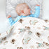 KICPOAY Western Cowboy Baby Swaddle Blanket for Boys and Girls, Muslin Baby Receiving Swaddle Blanket, Soft Cotton