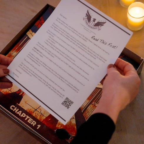 14+ Murder Mystery Party | The Night Hunter, Can You Catch The Killer Before It's Too Late? Murder Mystery Party Game
