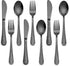HaWare 9-Piece Toddler Kids Silverware Set, Stainless Steel Hammered Flatware, Includes 3 Spoons, 3 Forks, 3 Knives for