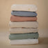 28" 52" mushie Stretchy & Soft Crib Sheet | Fitted x (Fog)