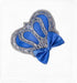 Royal Blue Crown Jewels Swaddle Blanket for Newborns