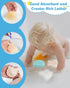 Konjac Baby Sponge for Bathing, 5Pcs Natural Cute Shapes, Plant-Based, Extra Soft Bath Sponges for Infants