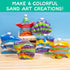6 8 6, 7, 8, 9 Made By Me Create Your Own Underwater Sand Art, Includes Ocean-Themed Bottles, Sand Colors, Glitter