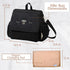 Backpack Allie Stylish Diaper Bag,Travel Baby Bag with Insulated Pockets,Changing Pad, Stroller Clips, Shoulder Strap
