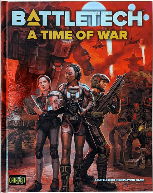 BattleTech A Time of War RPG - Role Playing Game for 2+ Players, Ages 14+, 1.5 Hours+ Play Time