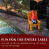 LYNX DND Dice Jail - Time Out Chair & Dunce Hat Punish Your Bad Accessories/Gift for Dungeons and Dragons, Works with